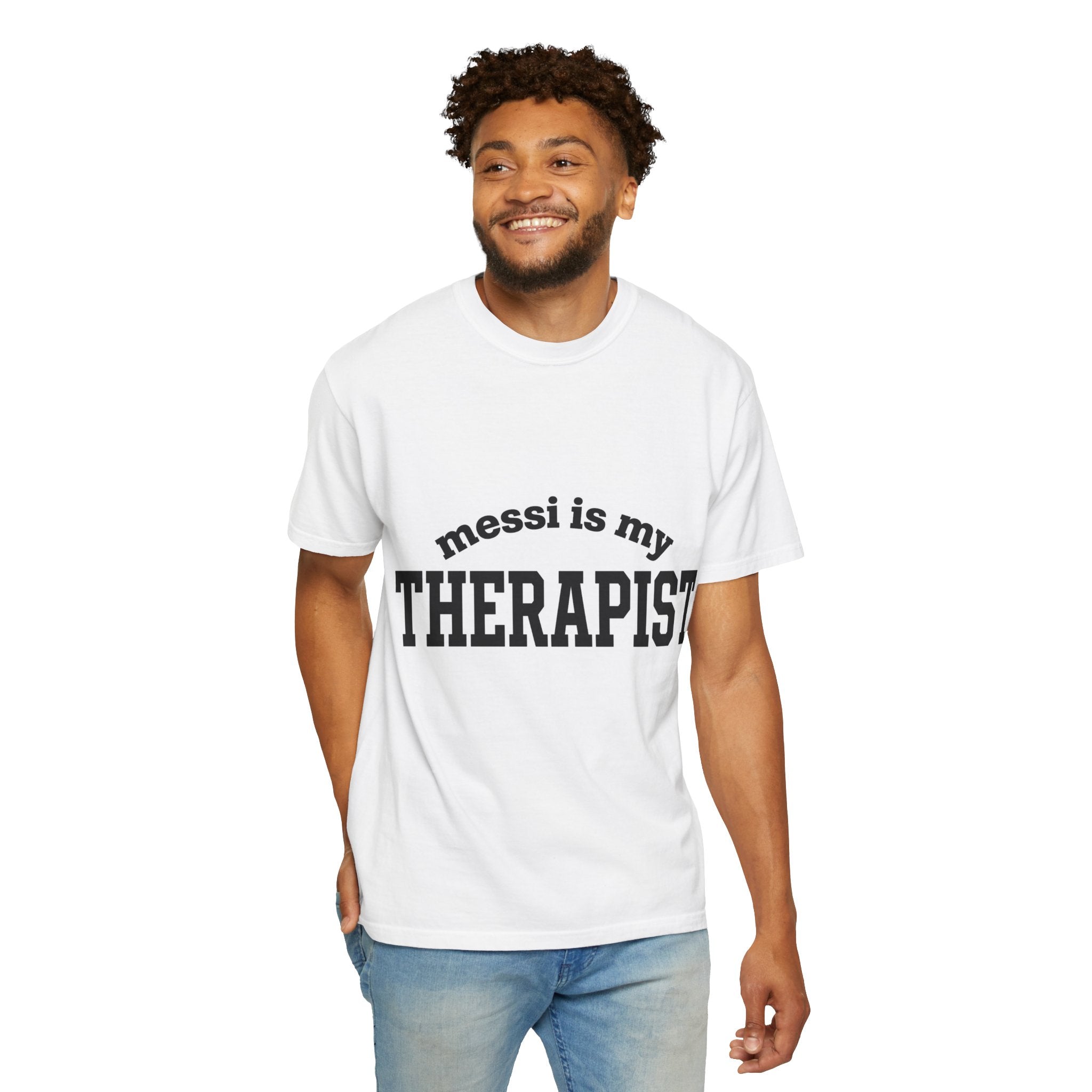 Messi Is My Therapist T-Shirt